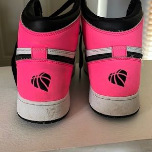 Black Worn Jordan Women Valentine Shoe Air Jordan